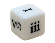 16 mm Roman Numeral Chords Die