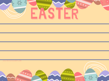 Load image into Gallery viewer, Easter Magnetic White Board
