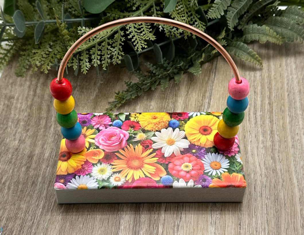 Spring Bright Daisies Bead Counter