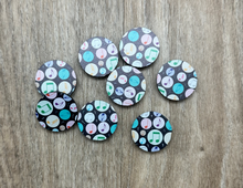 Load image into Gallery viewer, 1&quot; Circle Music Magnets - set of 8
