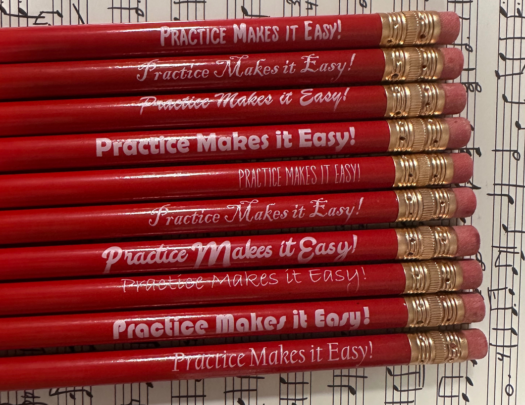 Practice Makes It Easy Pencils