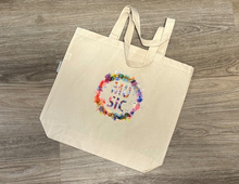 Load image into Gallery viewer, MUS IC Cotton Natural Tote Bag
