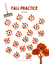 Load image into Gallery viewer, Fall Practice Charts (Digital Download)
