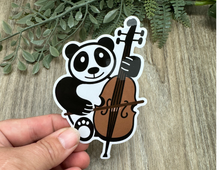 Load image into Gallery viewer, PS Panda Playing Cello Sticker
