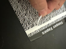 Load image into Gallery viewer, PS Sheet Fingerboard Tape Stickers - Zebra
