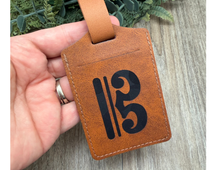 Load image into Gallery viewer, Bubble Clef Baggage Tag
