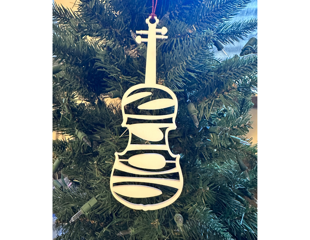 Violin Acrylic Ornament