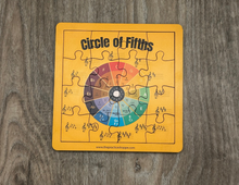 Load image into Gallery viewer, Circle of 5ths Puzzle
