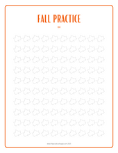 Load image into Gallery viewer, Fall Practice Charts (Digital Download)
