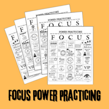 Load image into Gallery viewer, Focus Power Practicing (Digital Download)
