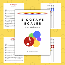 Load image into Gallery viewer, 2 Octave Scales for Violinists (Digital Download)
