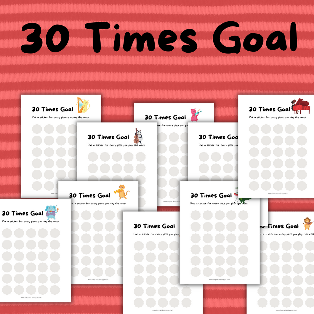 30 Times Goal (Digital Download)