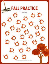 Load image into Gallery viewer, Fall Practice Charts (Digital Download)
