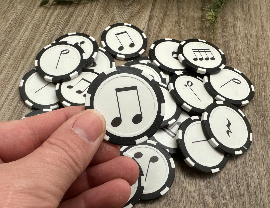 Rhythm Practice Chips - 25