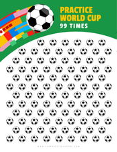 Load image into Gallery viewer, Practice World Cup Charts (Digital Download)
