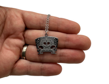 Load image into Gallery viewer, Engraved Violin Bridge Necklace
