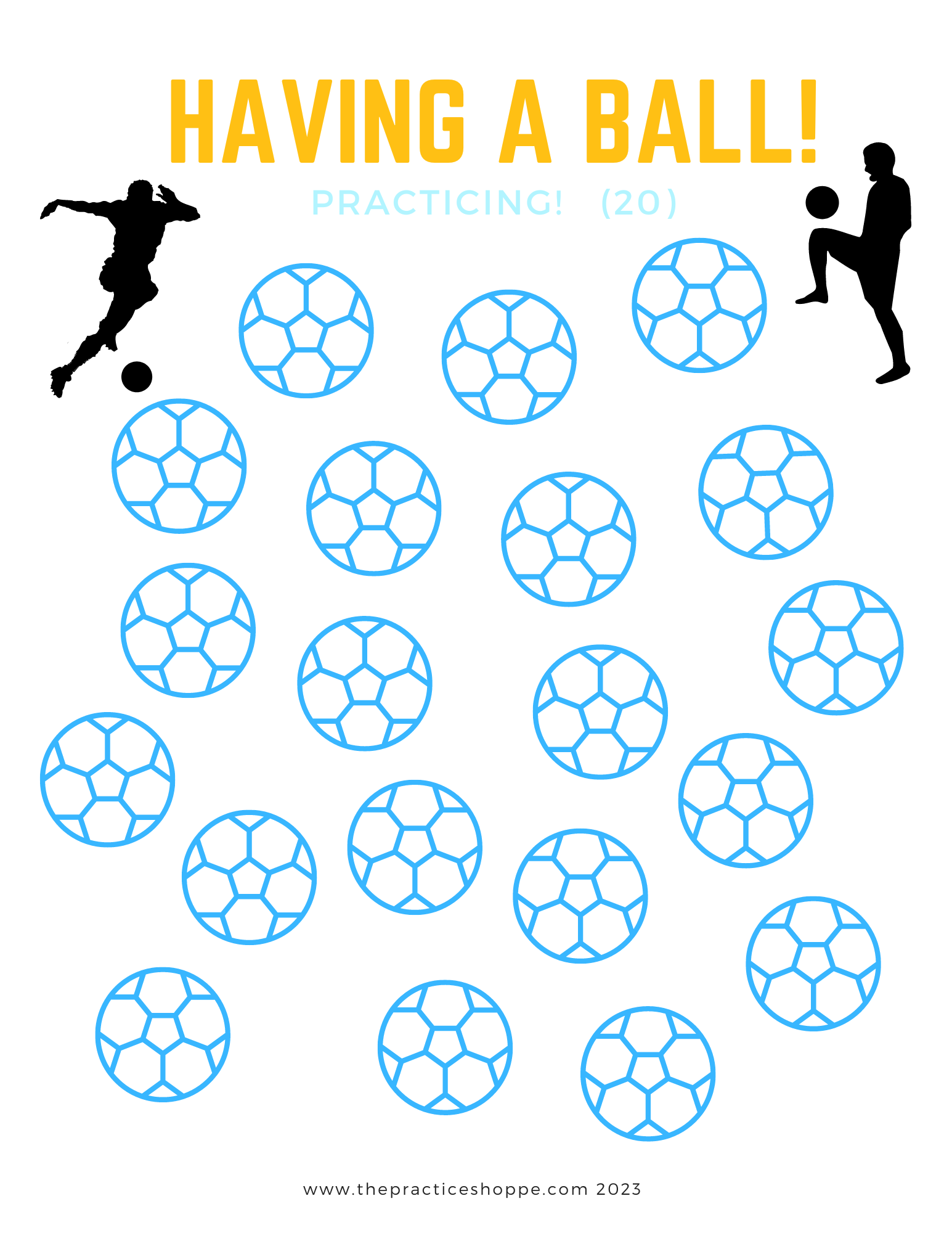 Having a Ball Chart Bundle (digital download) – The Practice Shoppe