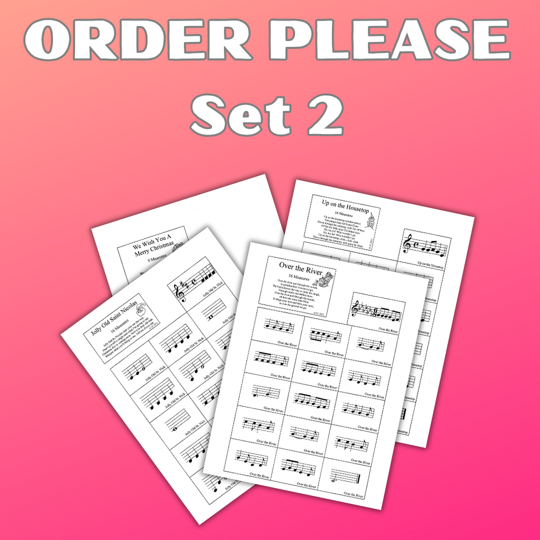 Order Please, Set 2 (Digital Download)