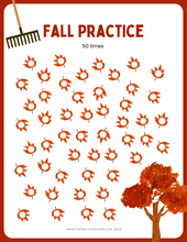 Load image into Gallery viewer, Fall Practice Charts (Digital Download)
