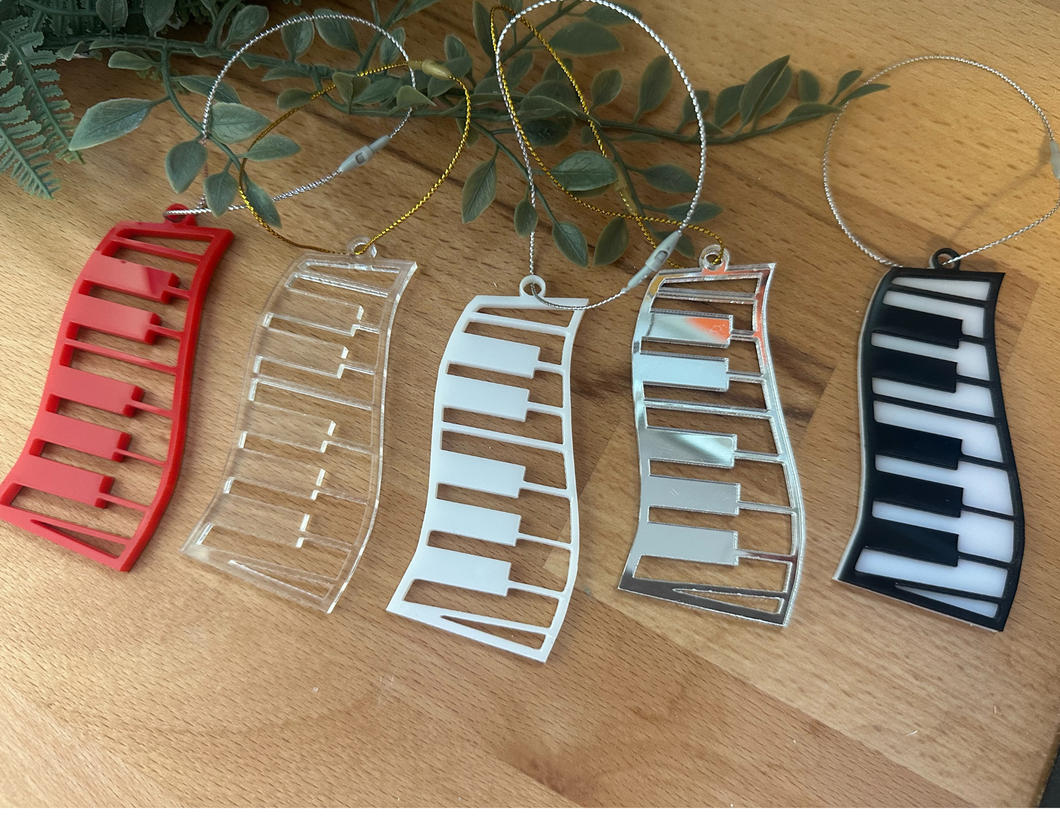 Piano Acrylic Ornament