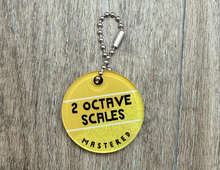 Load image into Gallery viewer, 2 Octave Scales Brag Tag
