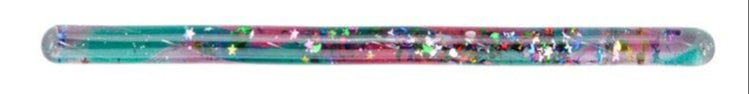 Jumbo Spiral Glitter Wand - Blue & Red