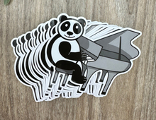 Load image into Gallery viewer, PS Panda Playing Piano Sticker
