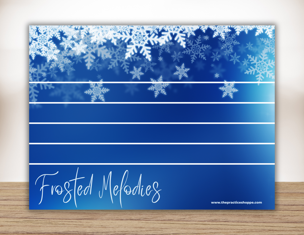Frosted Melodies Magnetic White Board