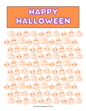 Load image into Gallery viewer, Happy Halloween Practice Charts (Digital Download)
