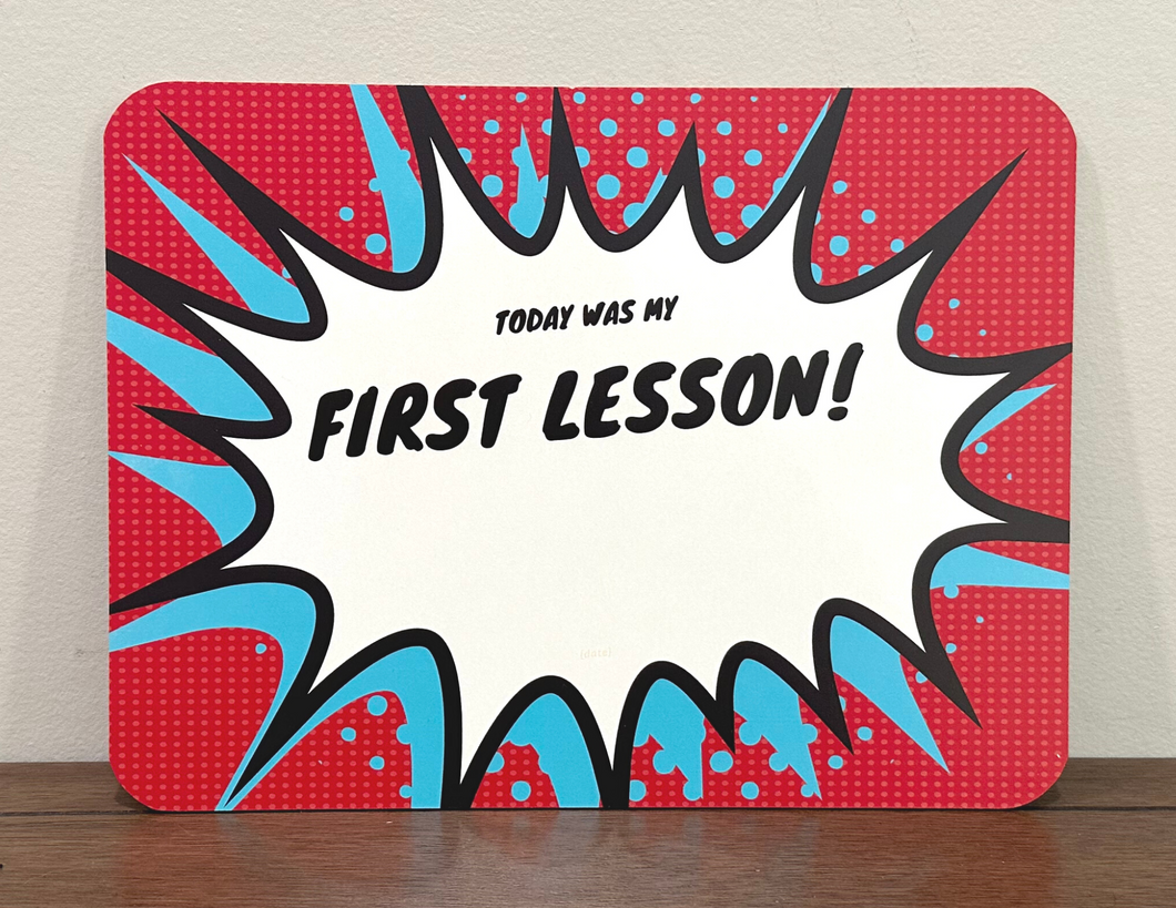 First Lesson White Board