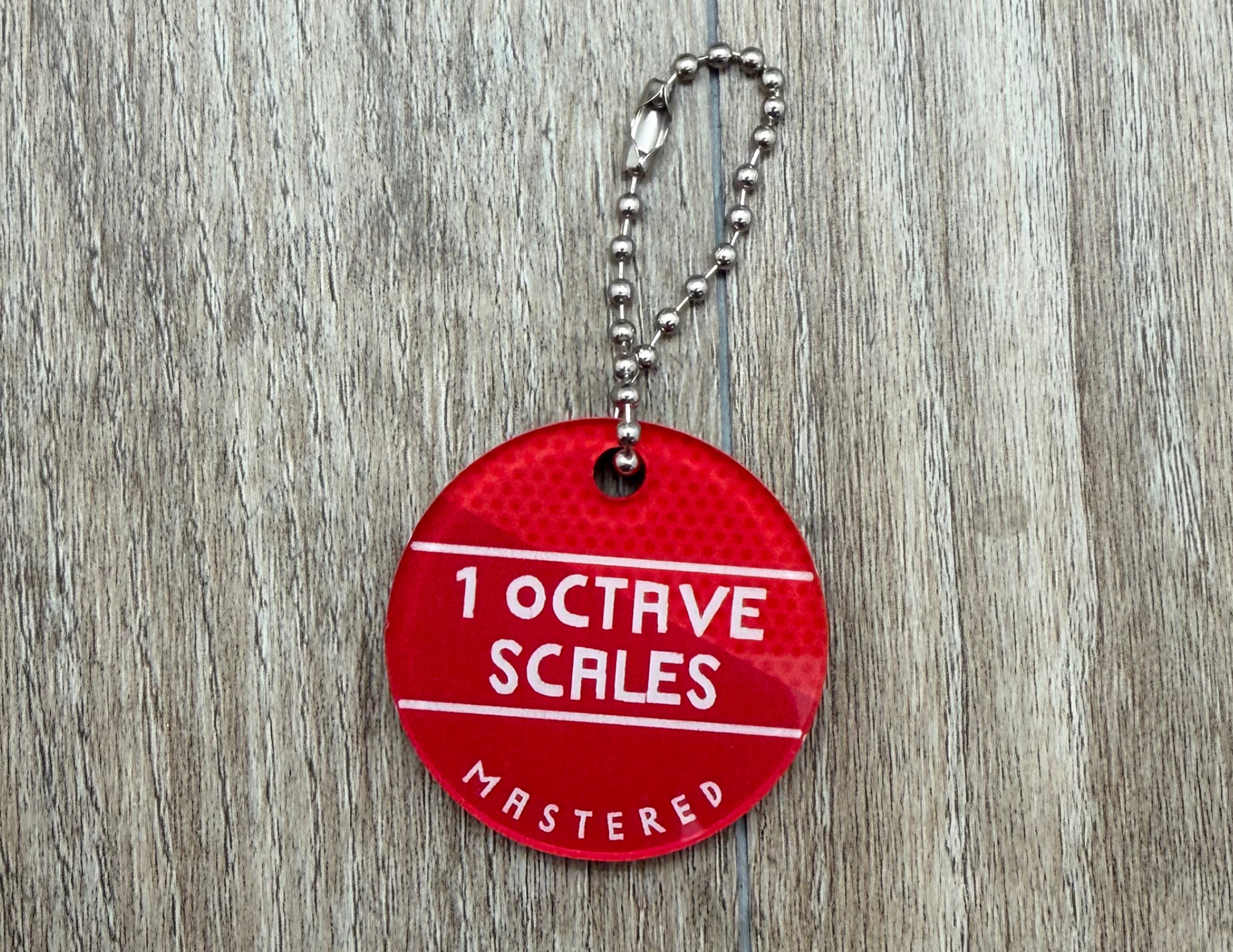 Scale Tag 1 Octave Scales Brag Tag โ The Practice Shoppe