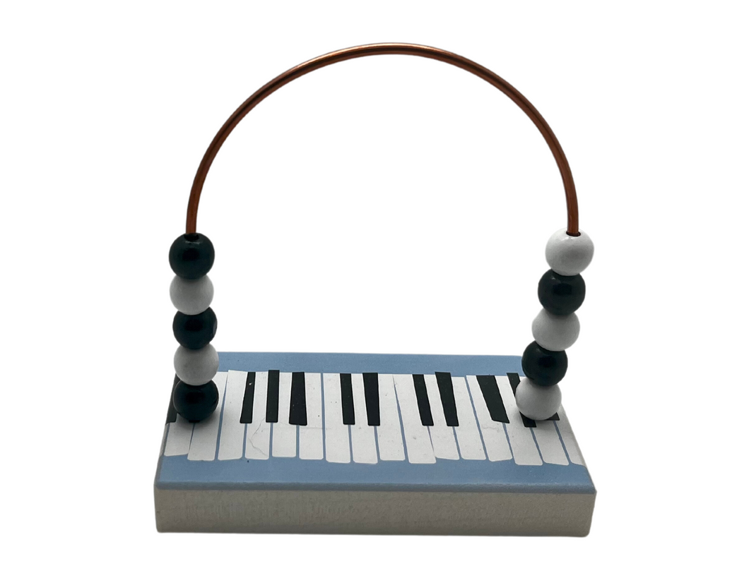 Music Retro Piano Bead Counter