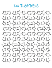 Load image into Gallery viewer, PS Twinkle Stickers - Stars
