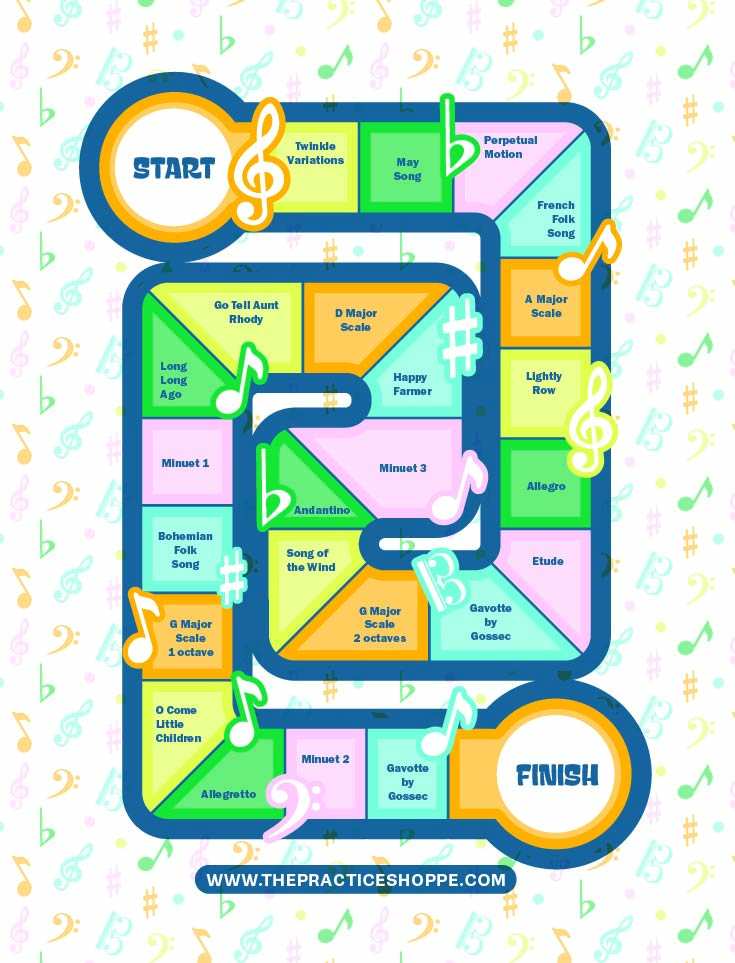 Violin/Viola Book 1 Review Game (Digital Download)