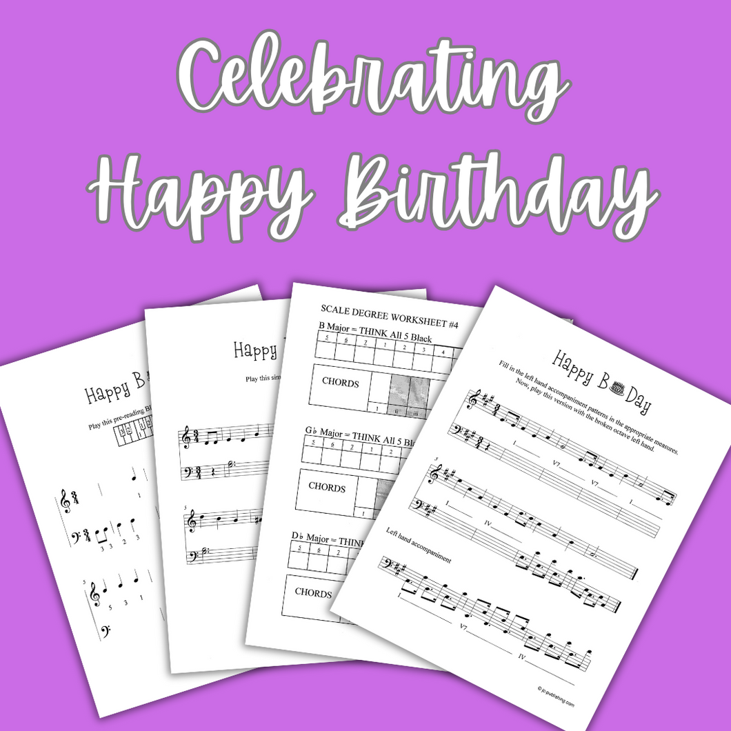 Celebrating Happy Birthday (Digital Download)