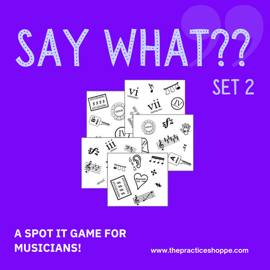 Say What! set 2 (Digital Download)
