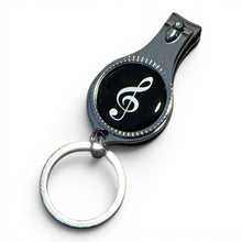 Load image into Gallery viewer, Music Nail Clippers - Treble Clef
