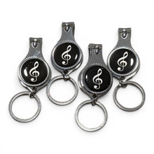 Load image into Gallery viewer, Music Nail Clippers - Treble Clef
