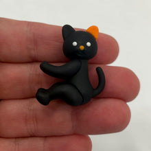 Load image into Gallery viewer, Kitty Buddy Bow Wrap (black)

