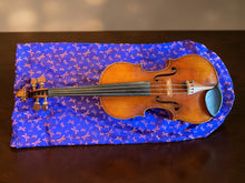 Load image into Gallery viewer, Pure Mulberry Silk Violin Bag - Twilight Dragonfly
