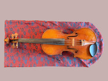 Load image into Gallery viewer, Pure Mulberry Silk Violin Bag - Ember Rose
