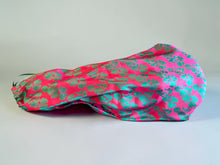 Load image into Gallery viewer, Pure Mulberry Silk Violin Bag - Crimson Bloom
