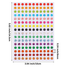 Load image into Gallery viewer, Glitter Mini Circle Stickers
