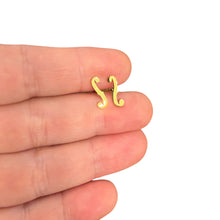 Load image into Gallery viewer, Stainless Steel PS Post Earrings F Holes
