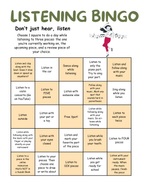 Listening Bingo (Digital Download)