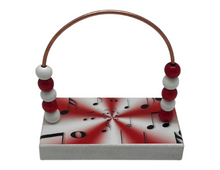 Load image into Gallery viewer, Red Burst Bead Counter

