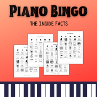 Piano Bingo - The Inside Facts