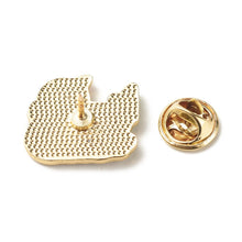 Load image into Gallery viewer, Cat Music Book Enamel Pin
