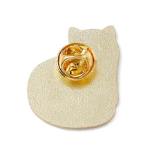 Load image into Gallery viewer, Cat Piano Enamel Pin
