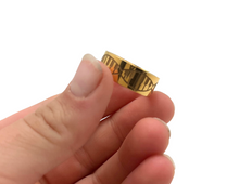 Load image into Gallery viewer, Stainless Steel Piano Ring - Gold
